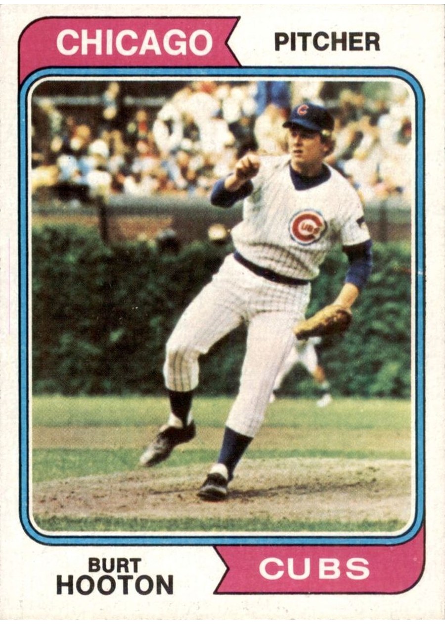 1974 Topps #378 Burt Hooton, Chicago Cubs