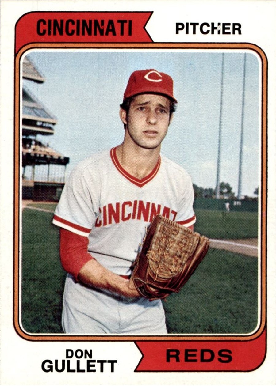 1974 Topps #385 Don Gullett, Cincinnati Reds