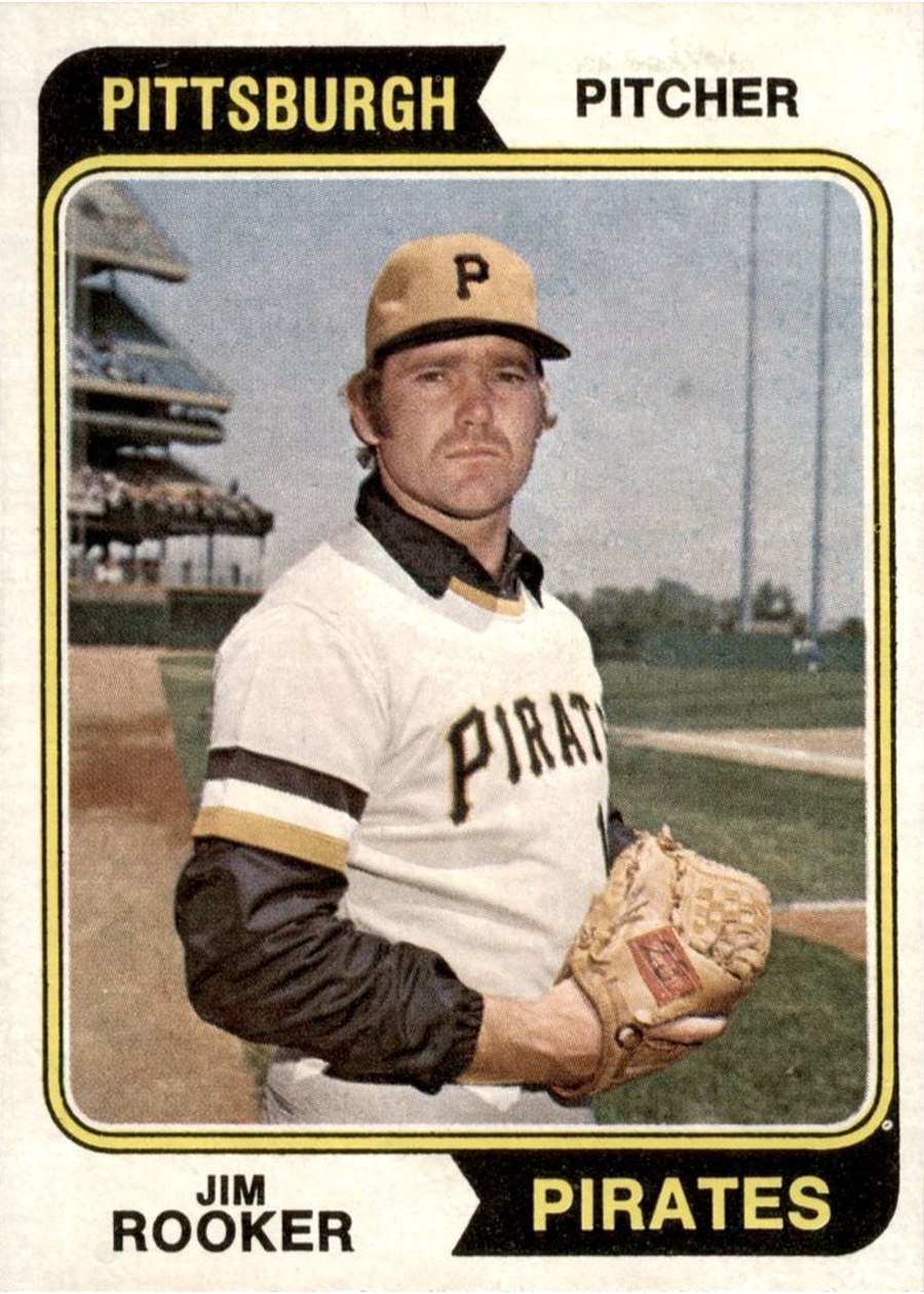 1974 Topps #402 Jim Rooker, Pittsburgh Pirates