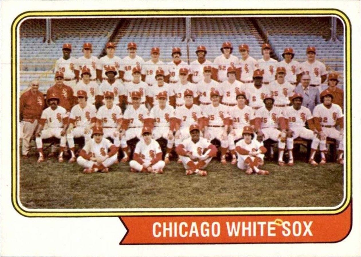 1974 Topps #416 Chicago White Sox