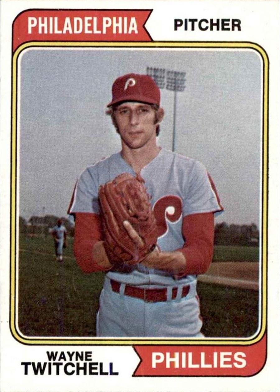 1974 Topps #419 Wayne Twitchell, Philadelphia Phillies