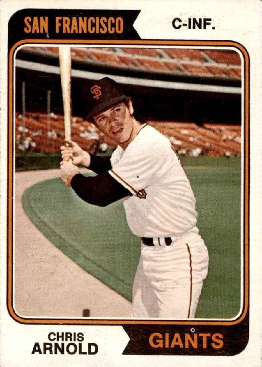 1974 Topps #432 Chris Arnold, San Francisco Giants