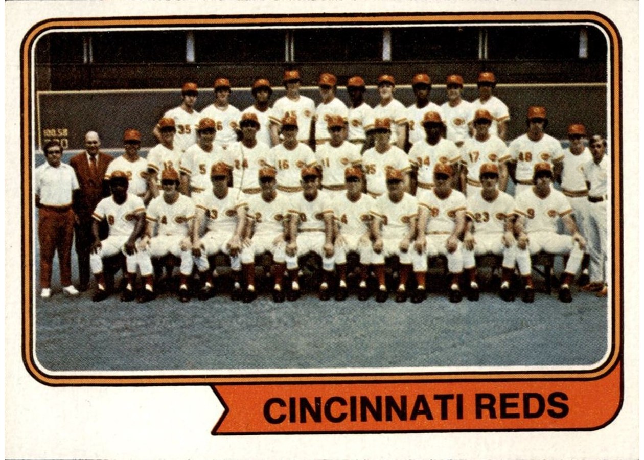 1974 Topps #459 Cincinnati Reds