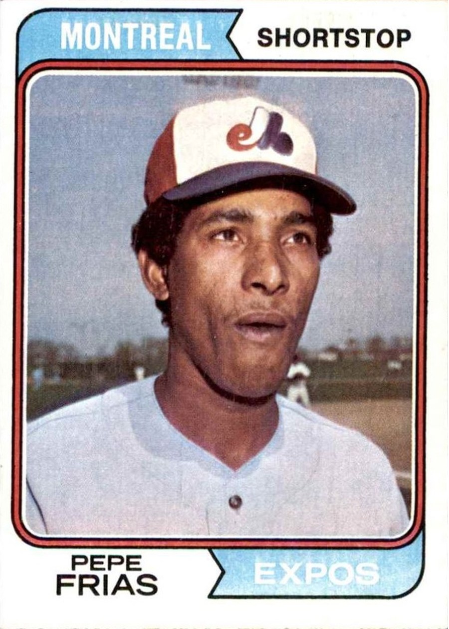 1974 Topps #468 Pepe Frias, Montreal Expos