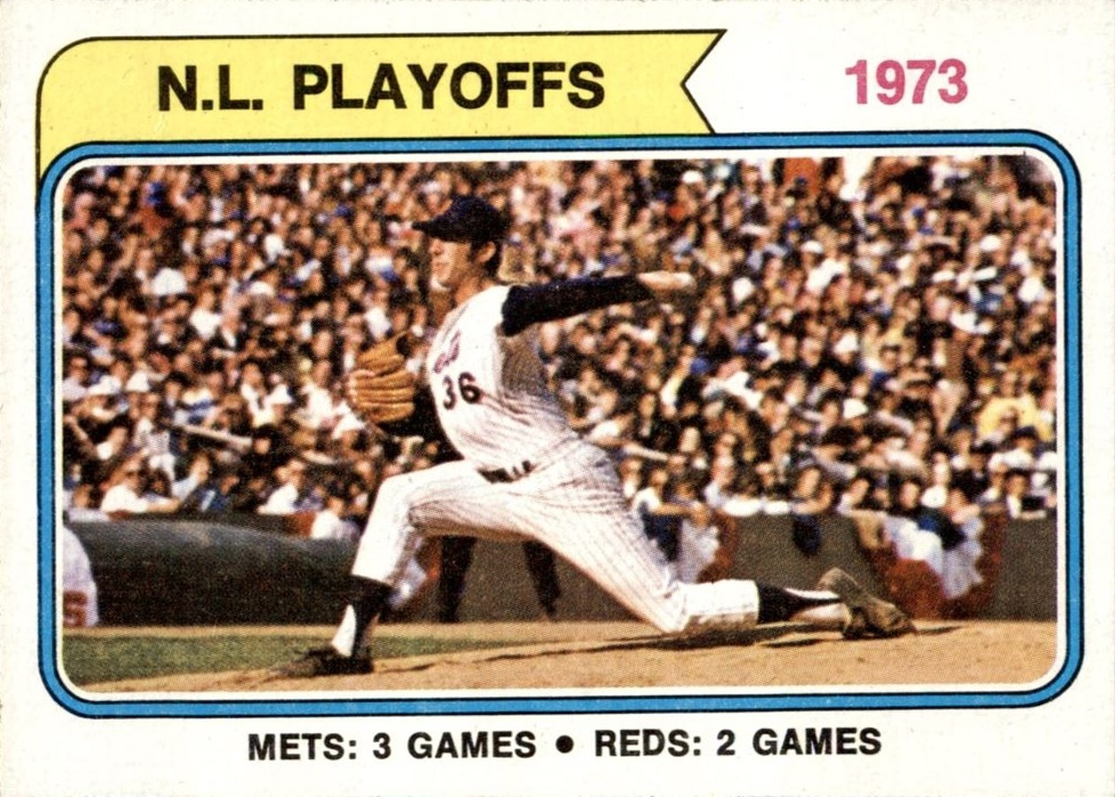 1974 Topps #471 1973 N.L. Playoffs, New York Mets