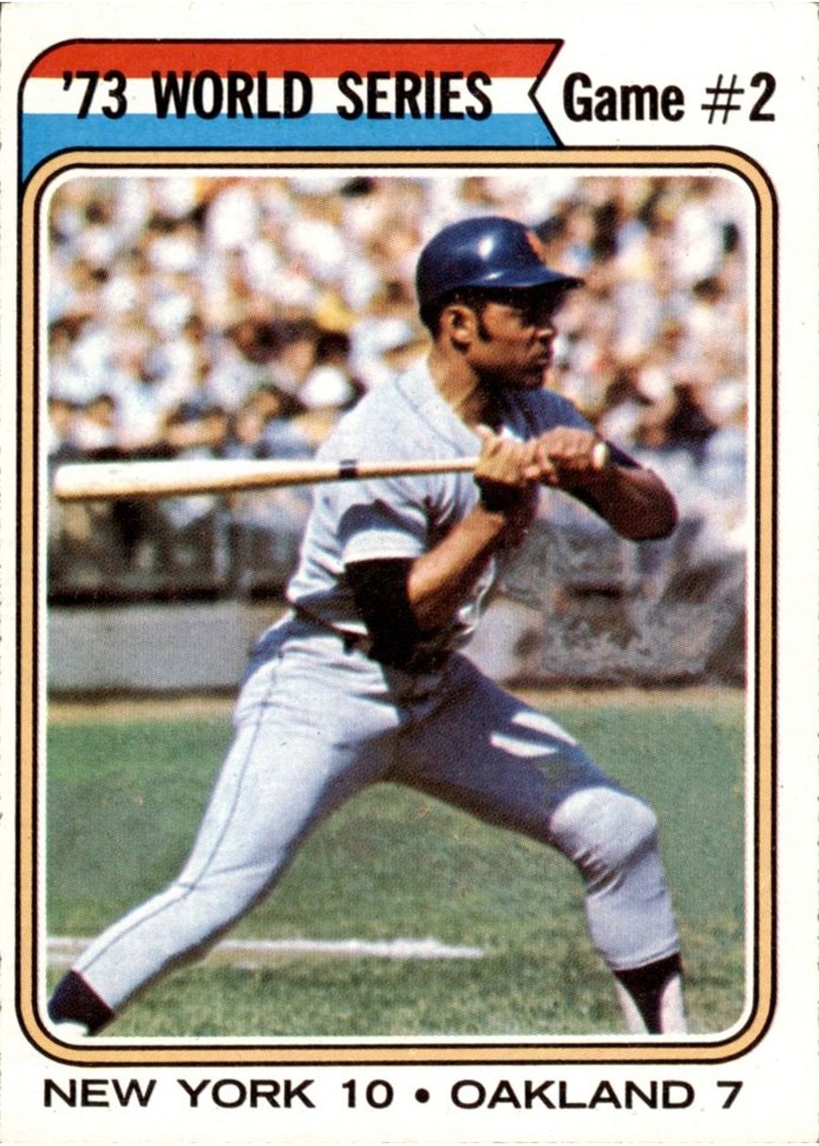 1974 Topps #473 '73 World Series Game #2, New York Mets