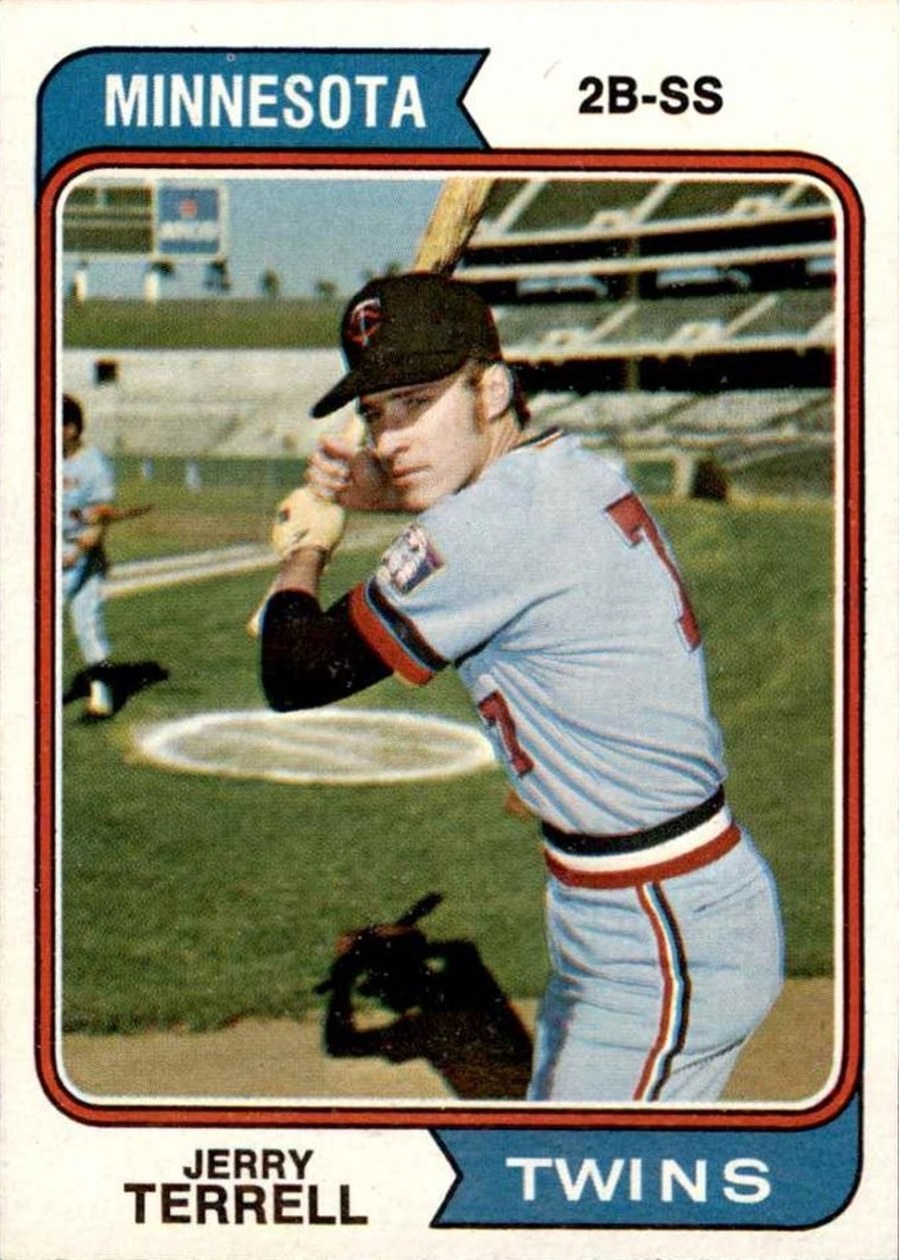 1974 Topps #481 Jerry Terrell, Minnesota Twins