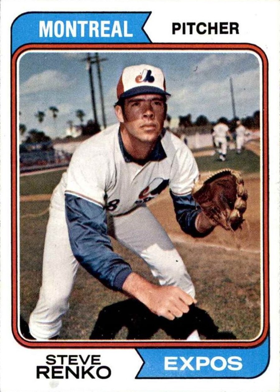 1974 Topps #49 Steve Renko, Montreal Expos