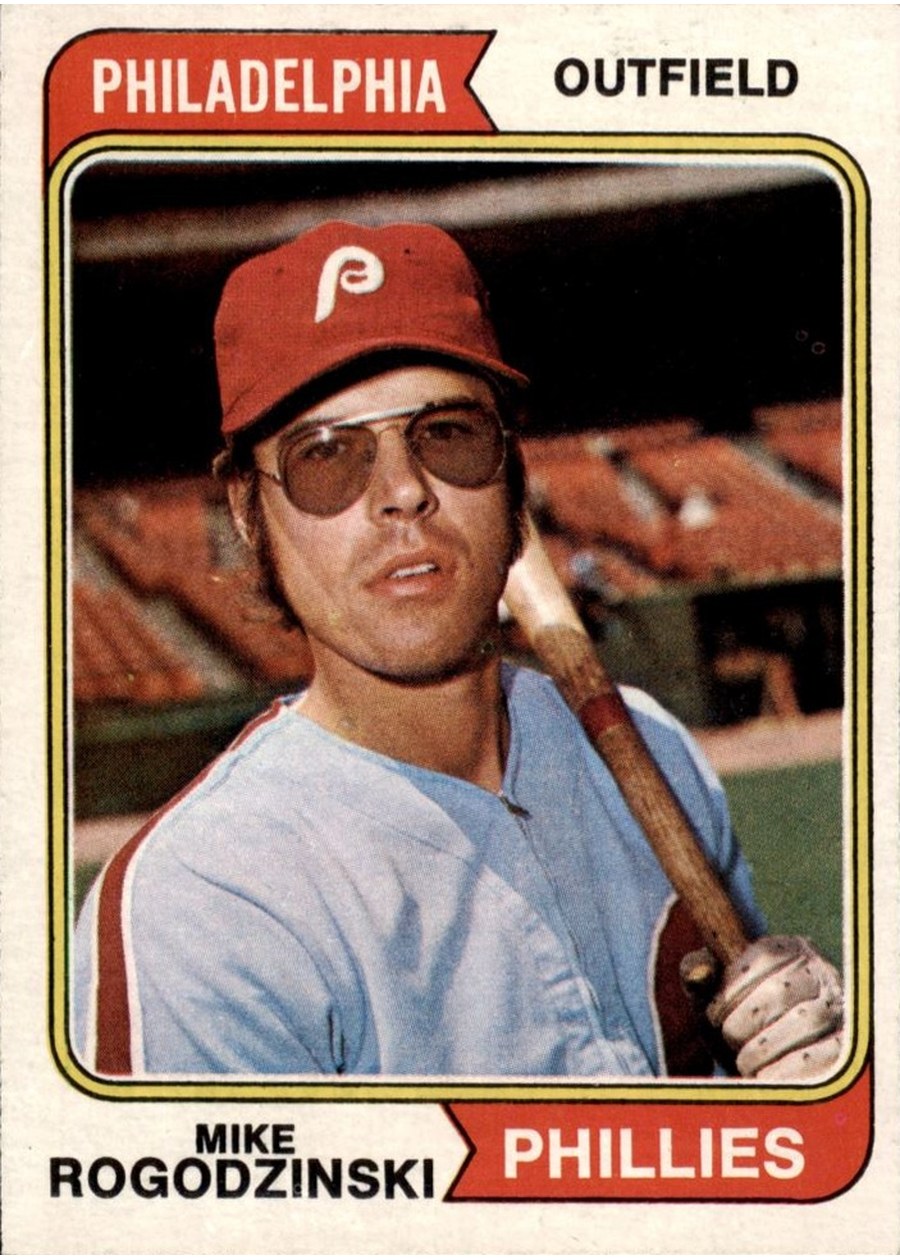 1974 Topps #492 Mike Rogodzinski, Philadelphia Phillies