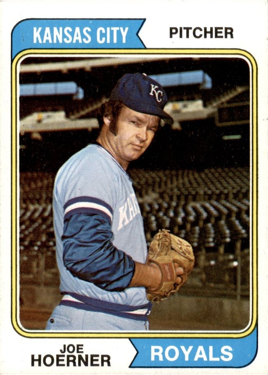 1974 Topps #493 Joe Hoerner, Kansas City Royals