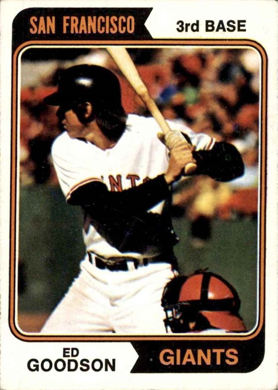 1974 Topps #494 Ed Goodson, San Francisco Giants
