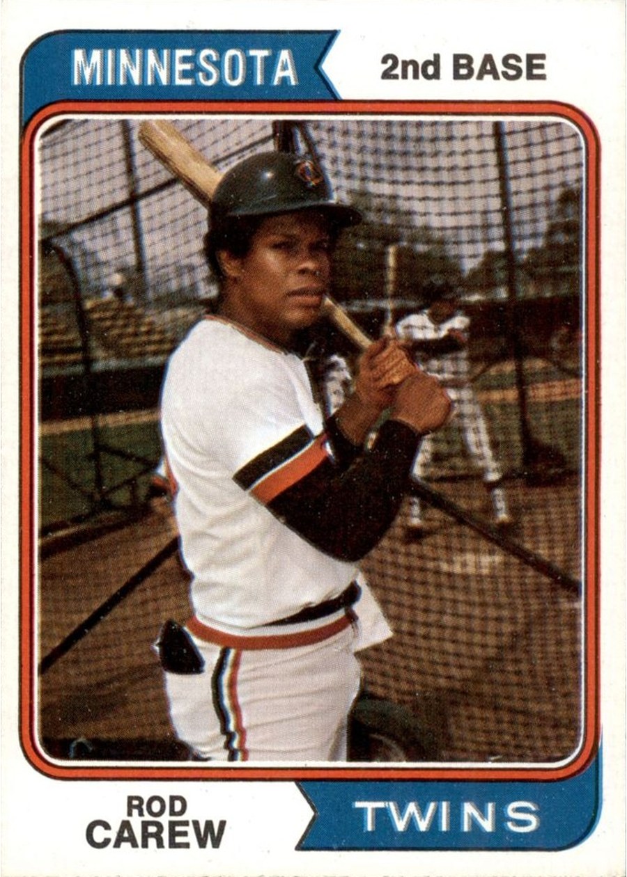 1974 Topps #50 Rod Carew, Minnesota Twins