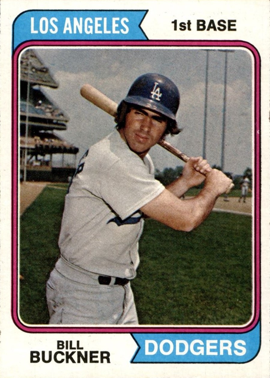 1974 Topps #505 Bill Buckner, Los Angeles Dodgers