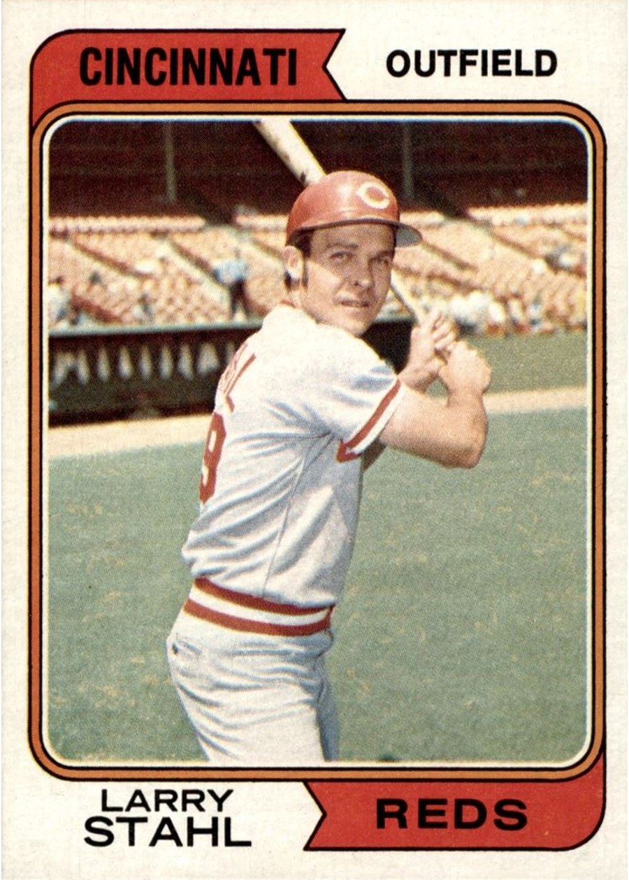 1974 Topps #507 Larry Stahl, Cincinnati Reds