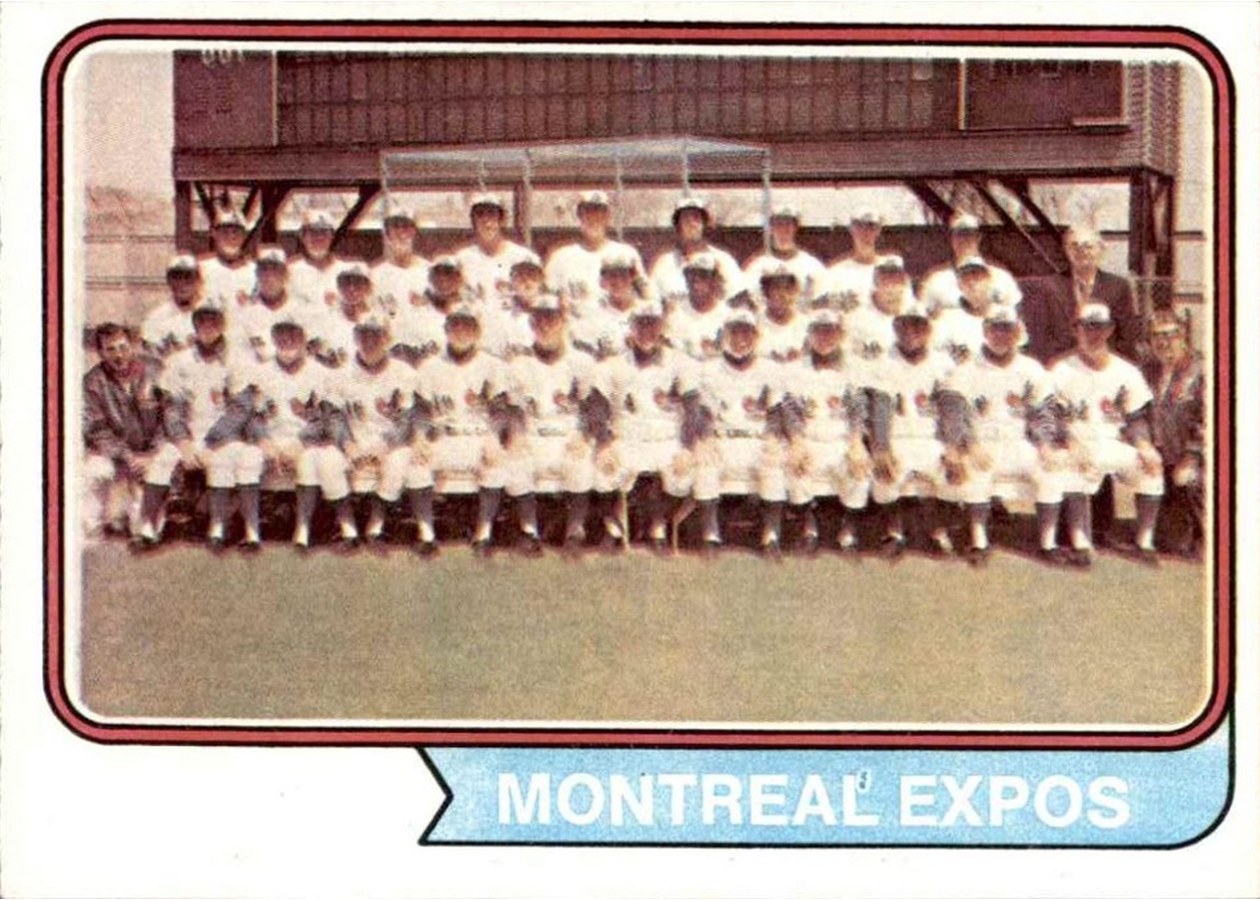 1974 Topps #508 Montreal Expos