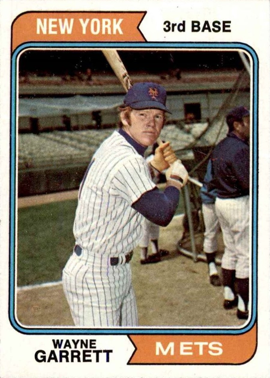 1974 Topps #510 Wayne Garrett, New York Mets