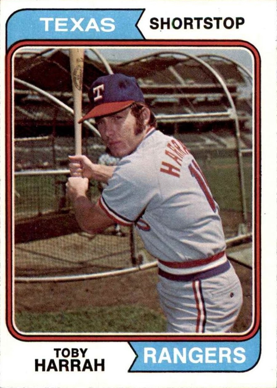 1974 Topps #511 Toby Harrah, Texas Rangers