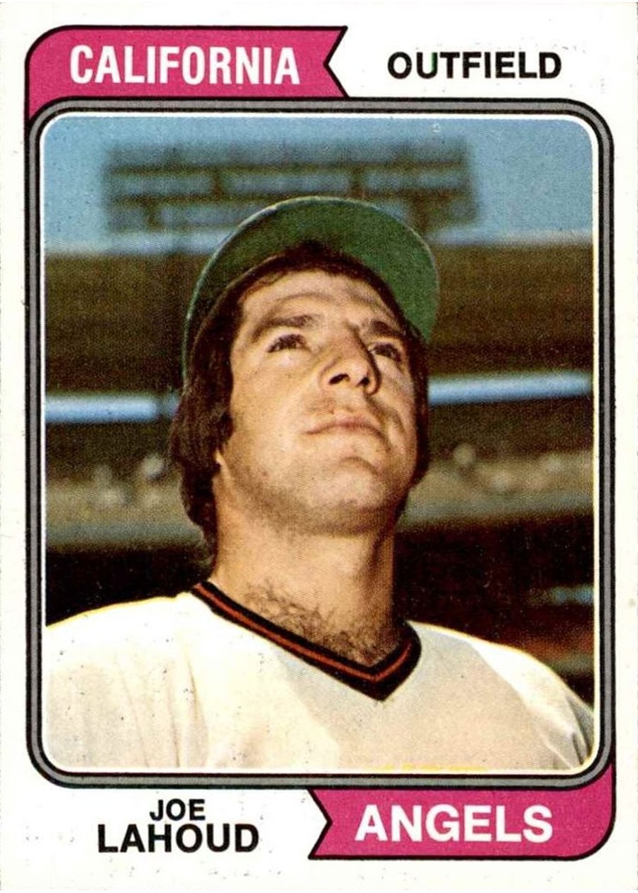 1974 Topps #512 Joe Lahoud, California Angels