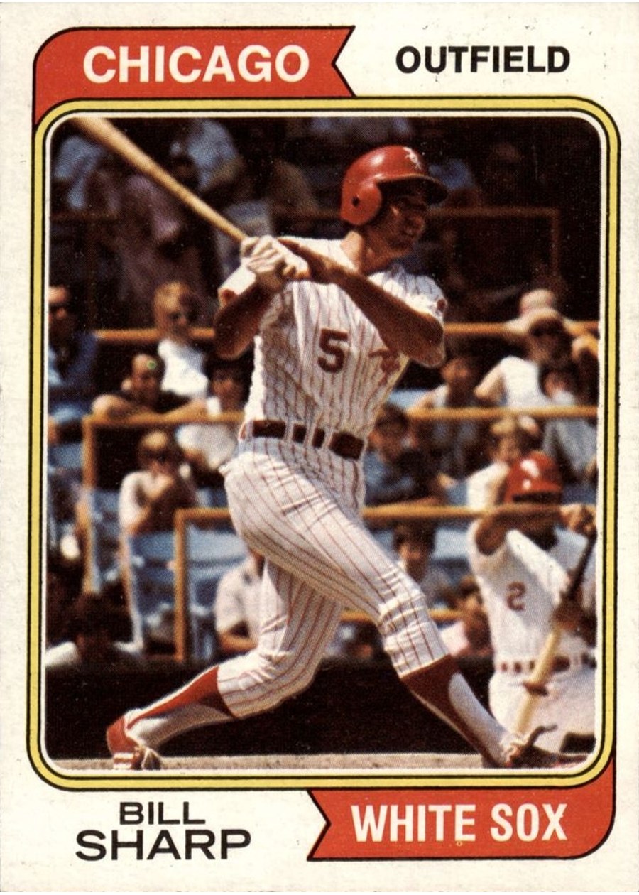 1974 Topps #519 Bill Sharp, Chicago White Sox