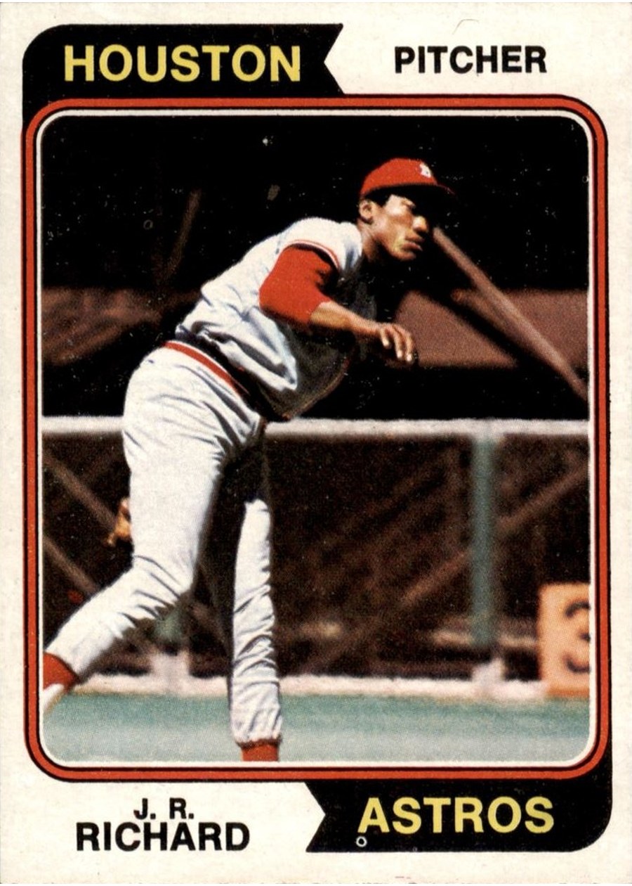 1974 Topps #522 J.R. Richard, Houston Astros