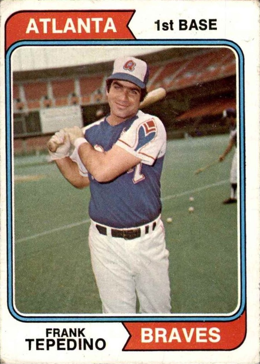 1974 Topps #526 Frank Tepedino, Atlanta Braves