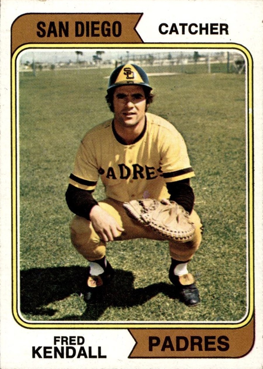 1974 Topps #53 Fred Kendall, San Diego Padres