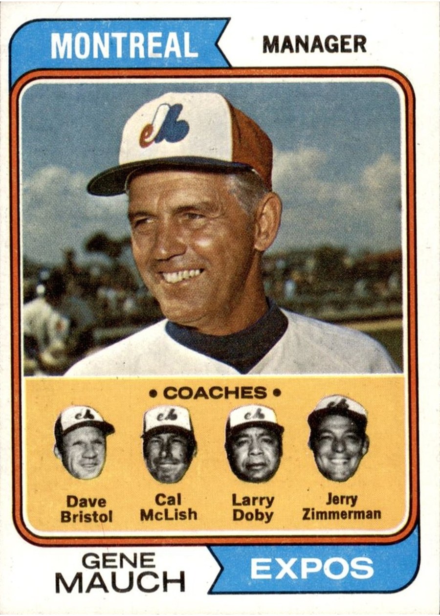 1974 Topps #531 Expos Field Leaders, Montreal Expos