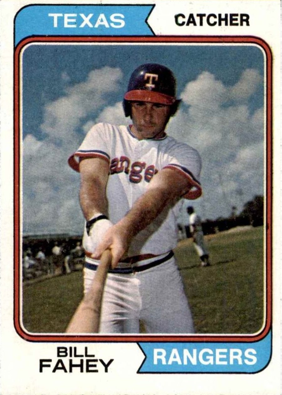 1974 Topps #558 Bill Fahey, Texas Rangers