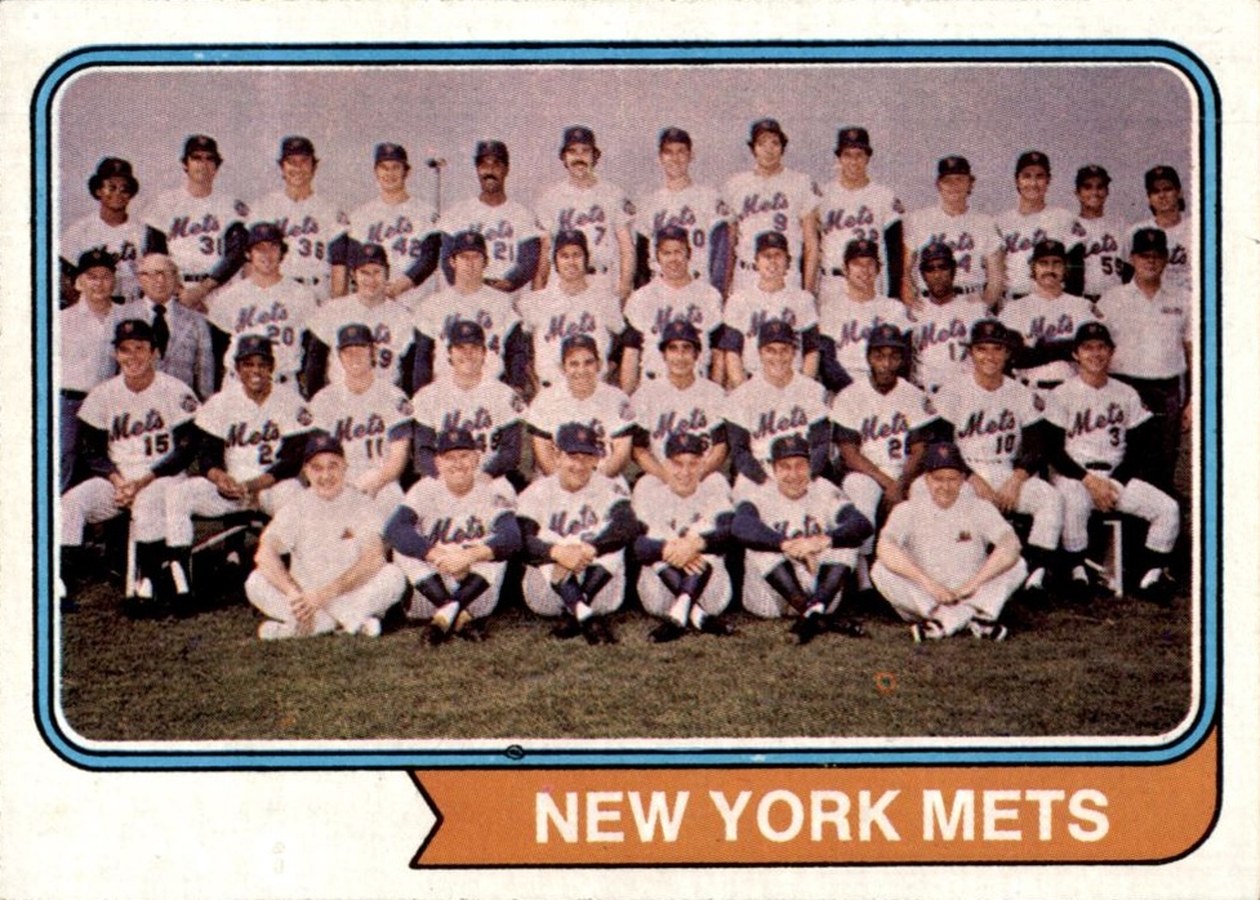 1974 Topps #56 New York Mets