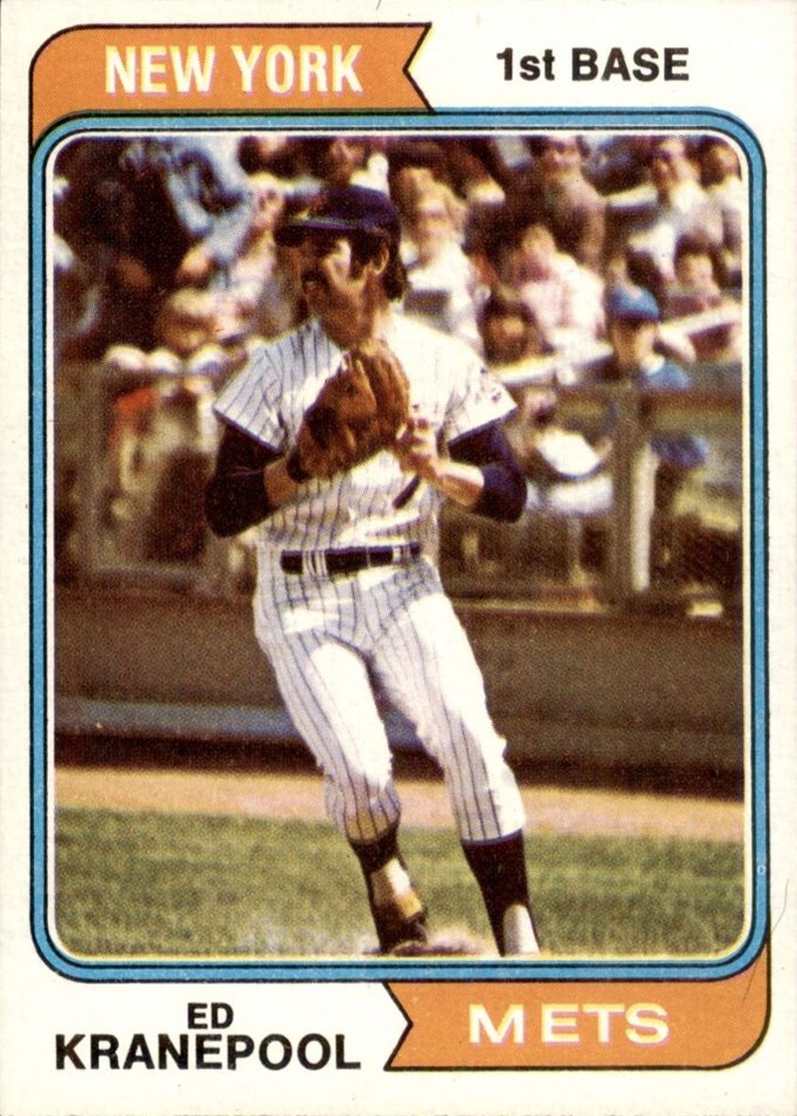 1974 Topps #561 Ed Kranepool, New York Mets
