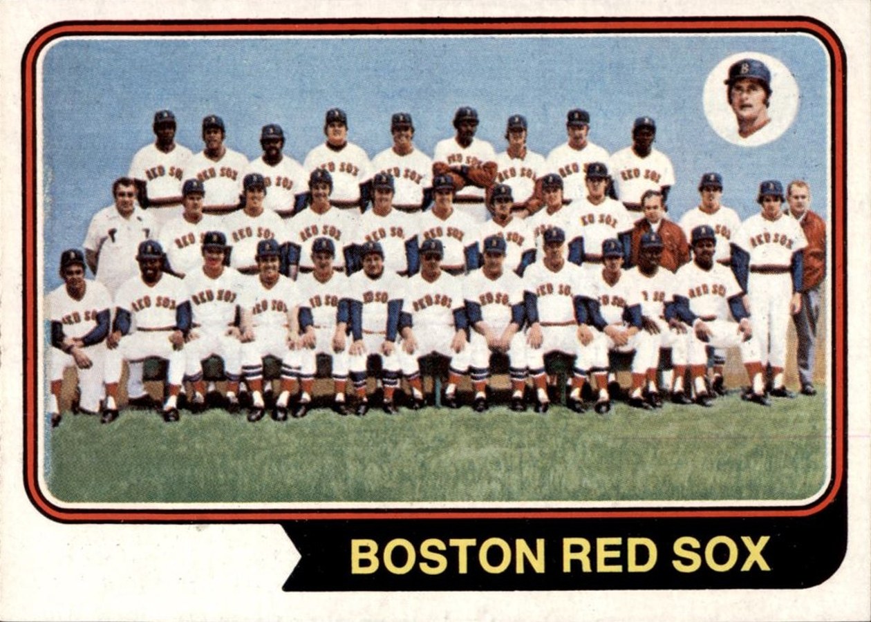 1974 Topps #567 Boston Red Sox