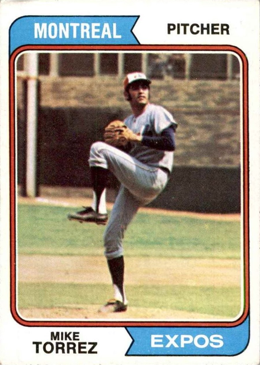 1974 Topps #568 Mike Torrez, Montreal Expos