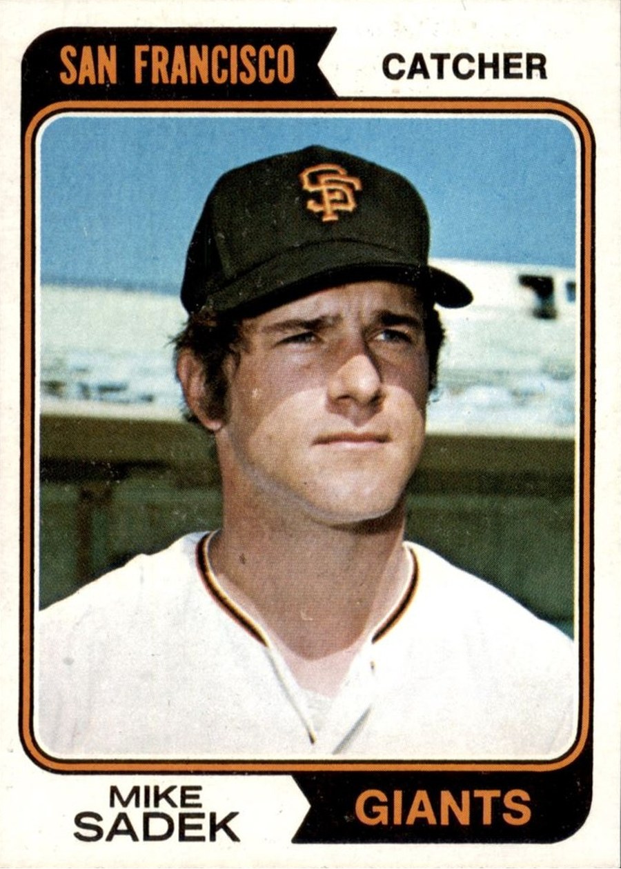 1974 Topps #577 Mike Sadek, San Francisco Giants