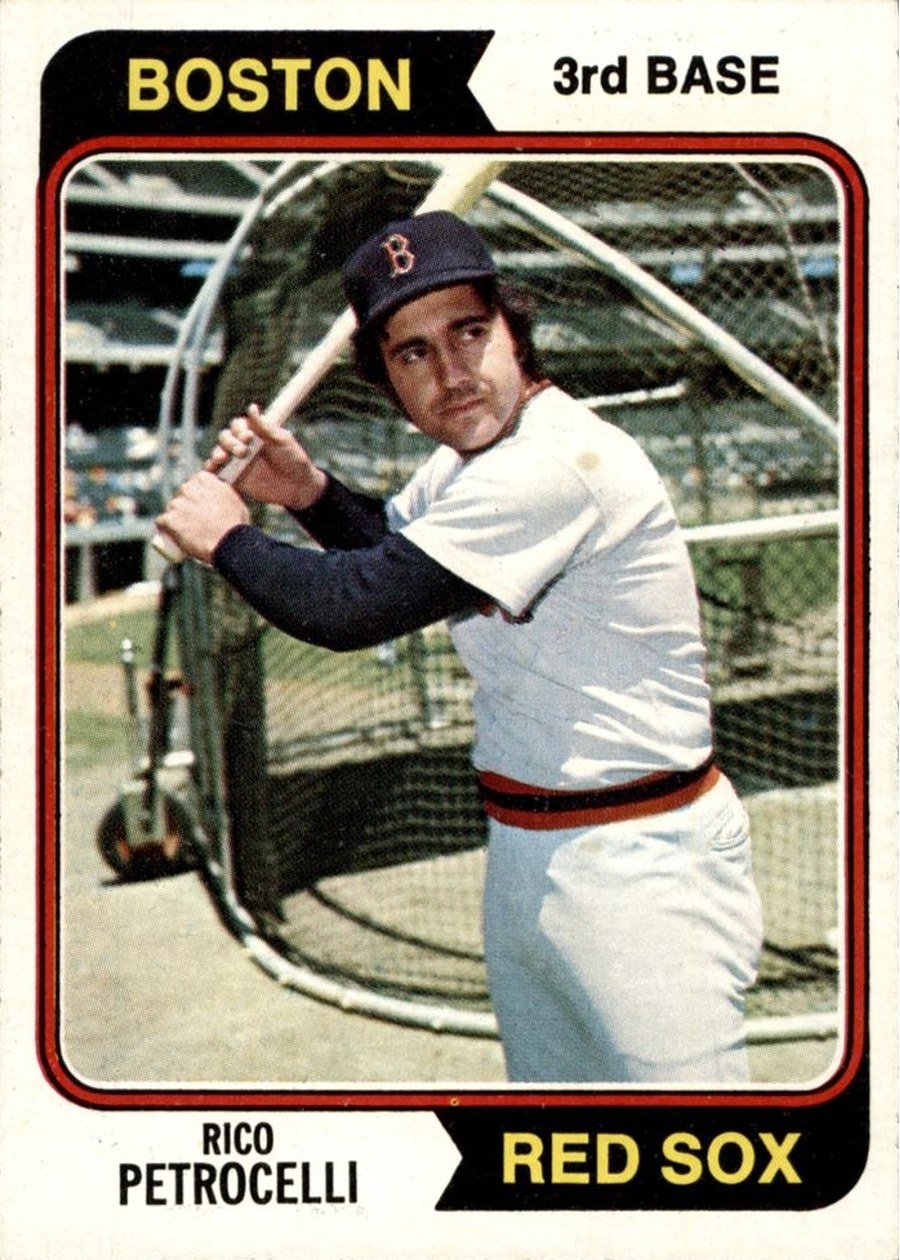 1974 Topps #609 Rico Petrocelli, Boston Red Sox