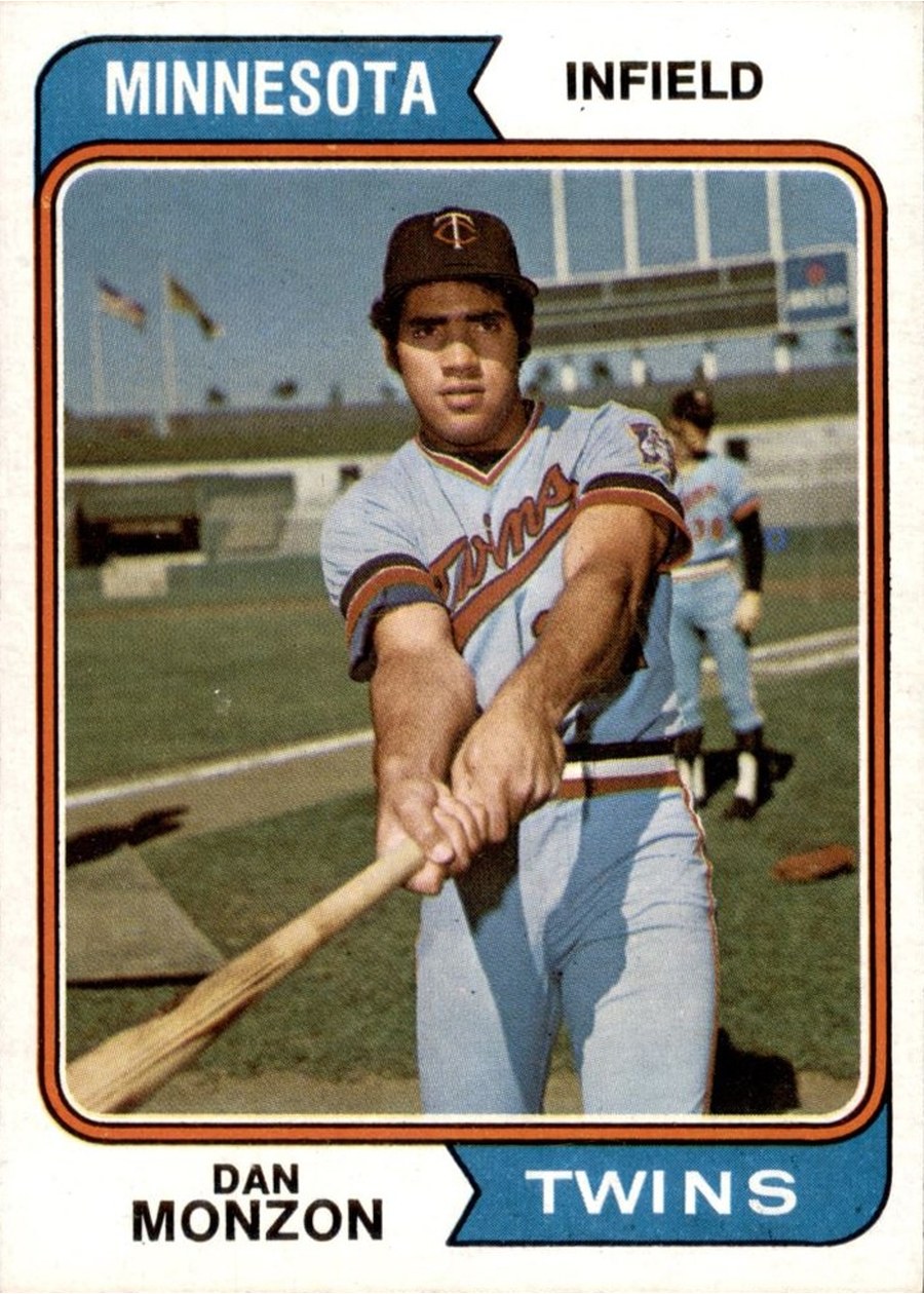 1974 Topps #613 Dan Monzon, Minnesota Twins