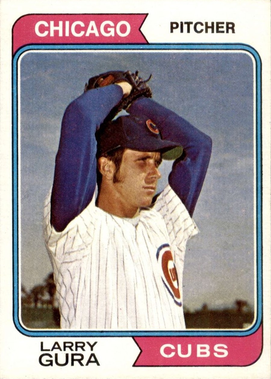 1974 Topps #616 Larry Gura, Chicago Cubs