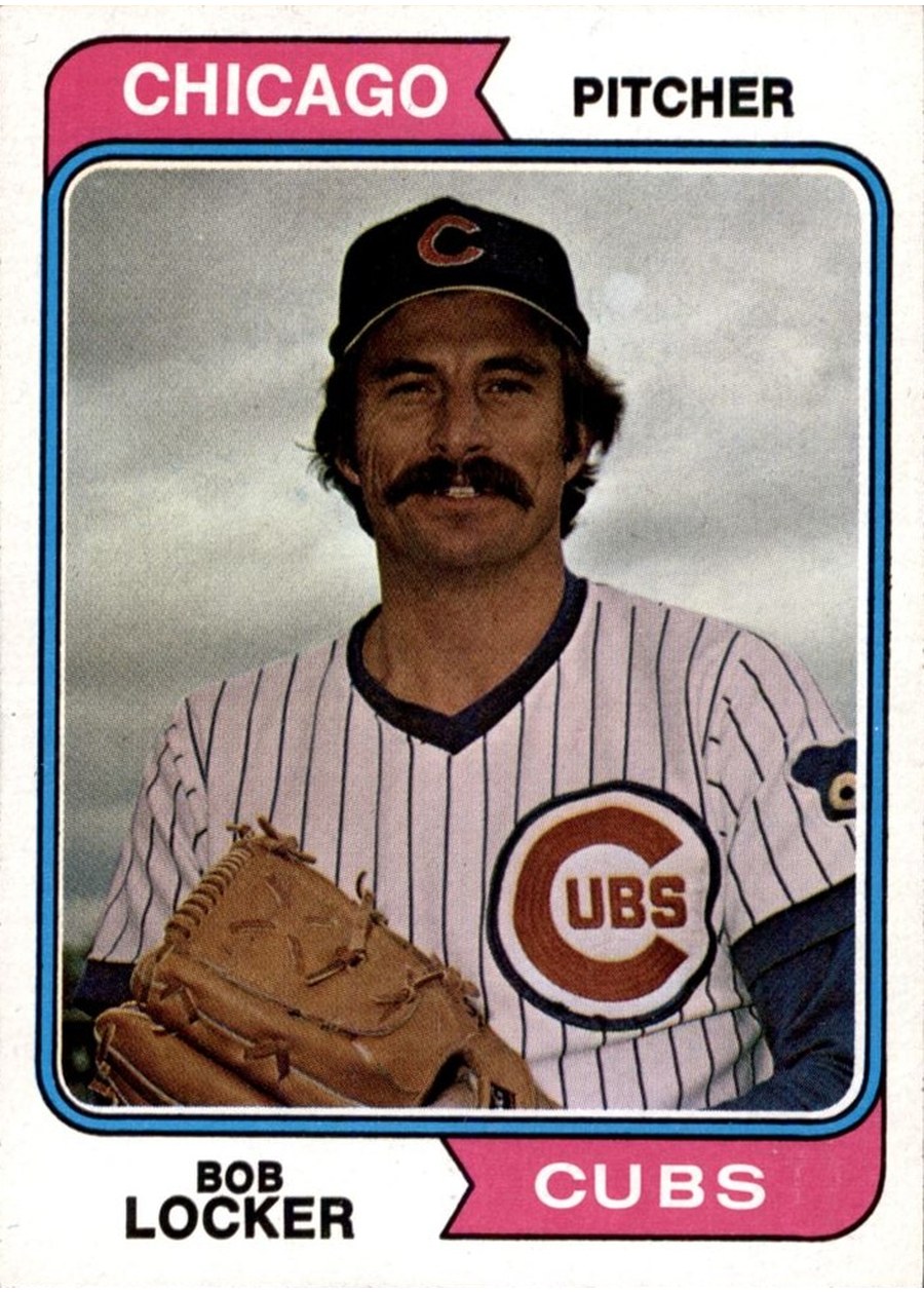 1974 Topps #62 Bob Locker, Chicago Cubs