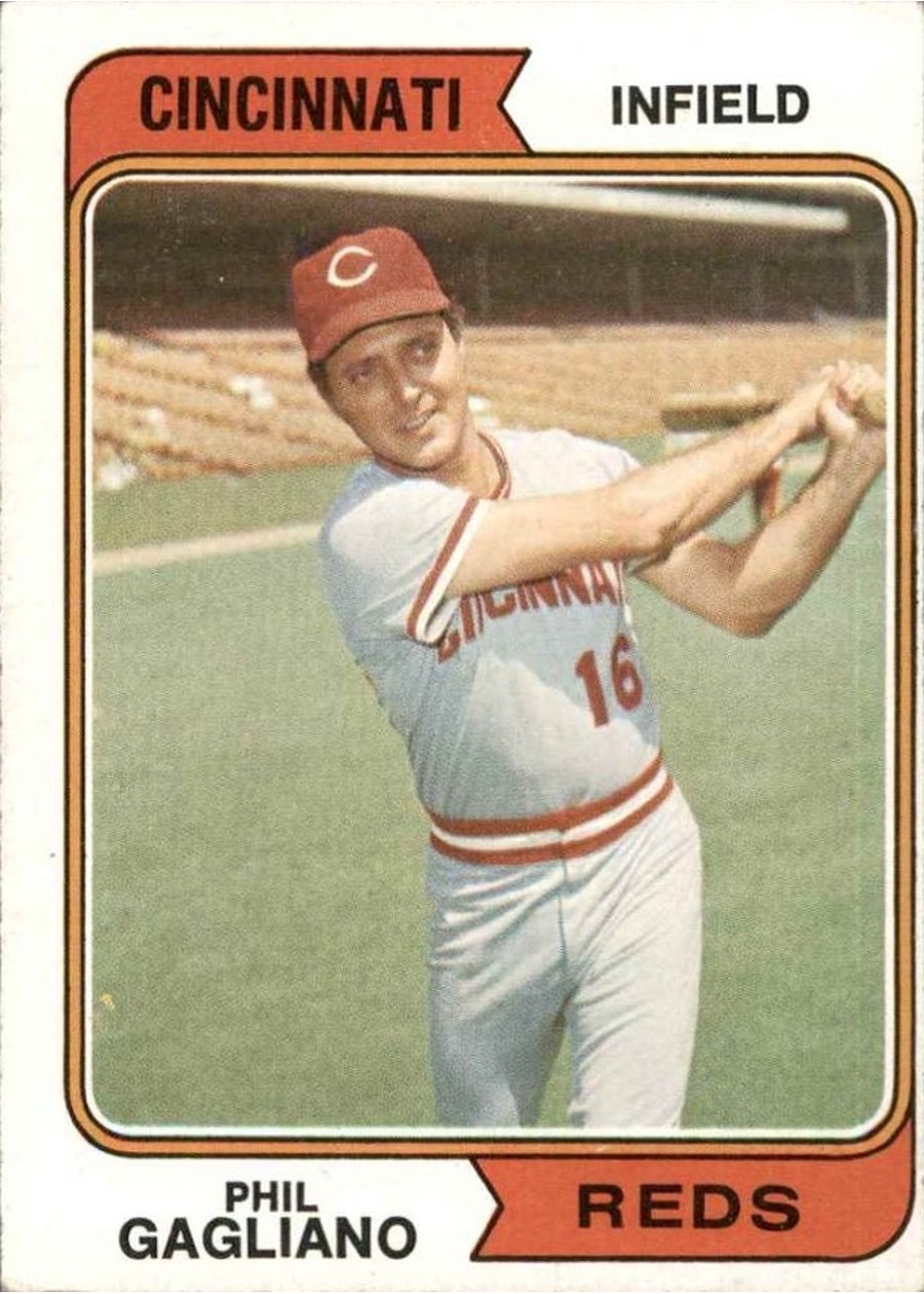 1974 Topps #622 Phil Gagliano, Cincinnati Reds