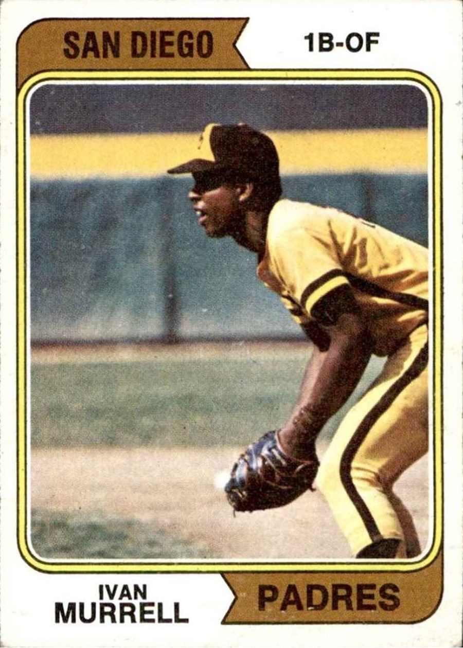 1974 Topps #628 Ivan Murrell, San Diego Padres