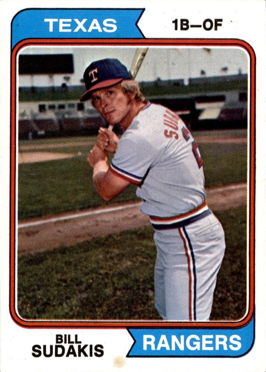 1974 Topps #63 Bill Sudakis, Texas Rangers