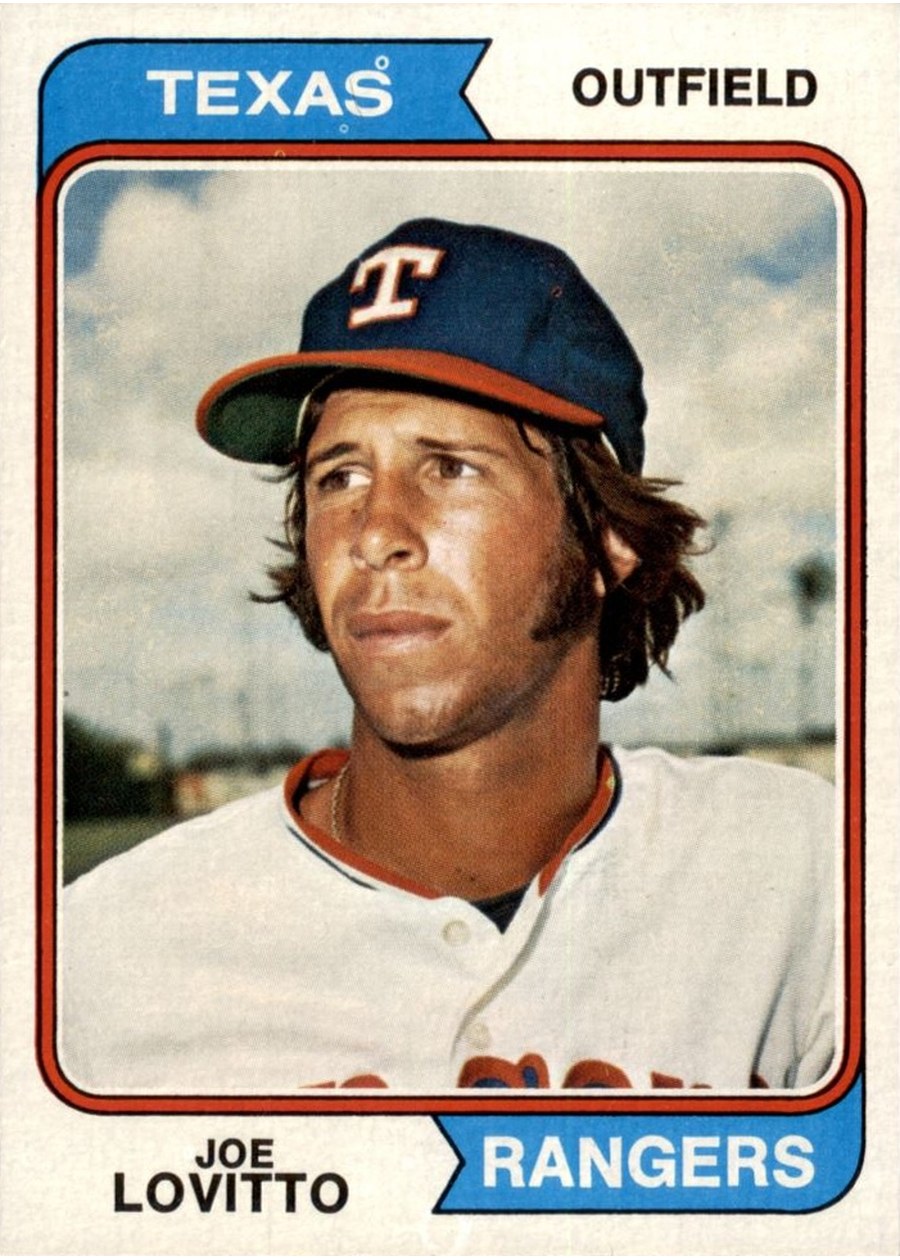 1974 Topps #639 Joe Lovitto, Texas Rangers