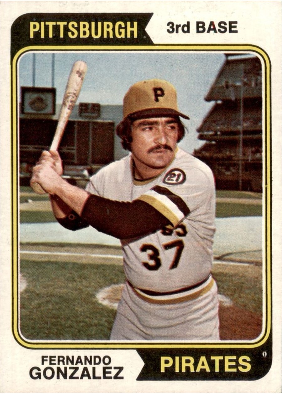 1974 Topps #649 Fernando Gonzalez, Pittsburgh Pirates
