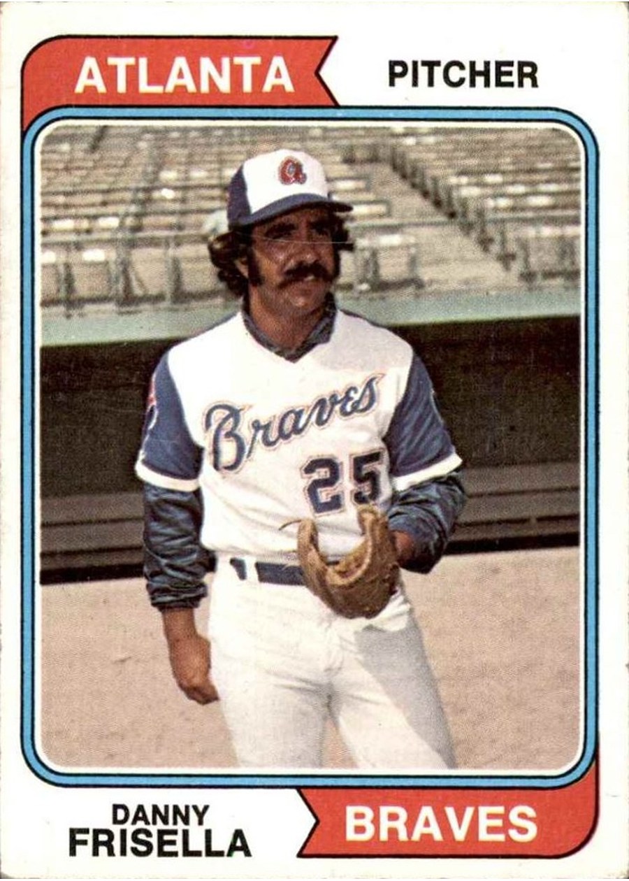 1974 Topps #71 Danny Frisella, Atlanta Braves