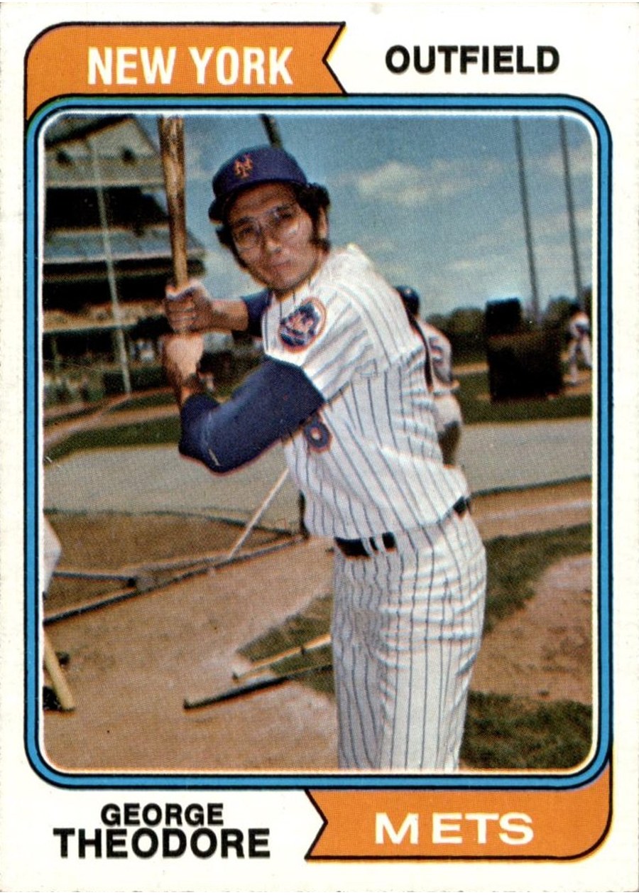 1974 Topps #8 George Theodore, New York Mets