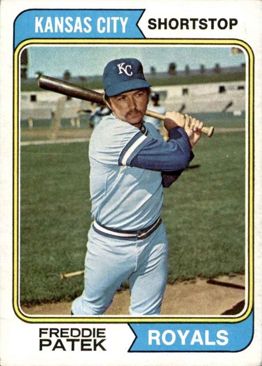 1974 Topps #88 Freddie Patek, Kansas City Royals