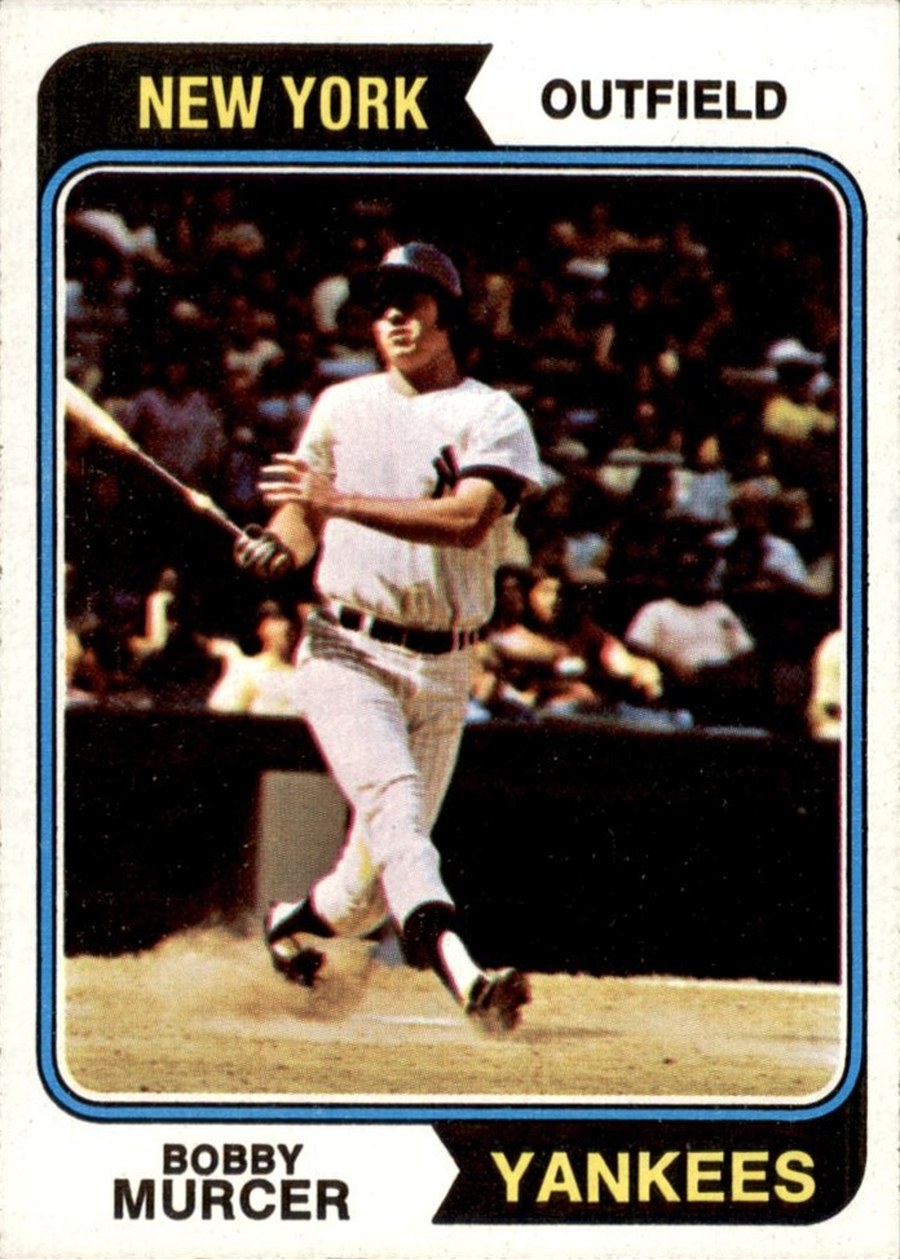 1974 Topps #90 Bobby Murcer, New York Yankees