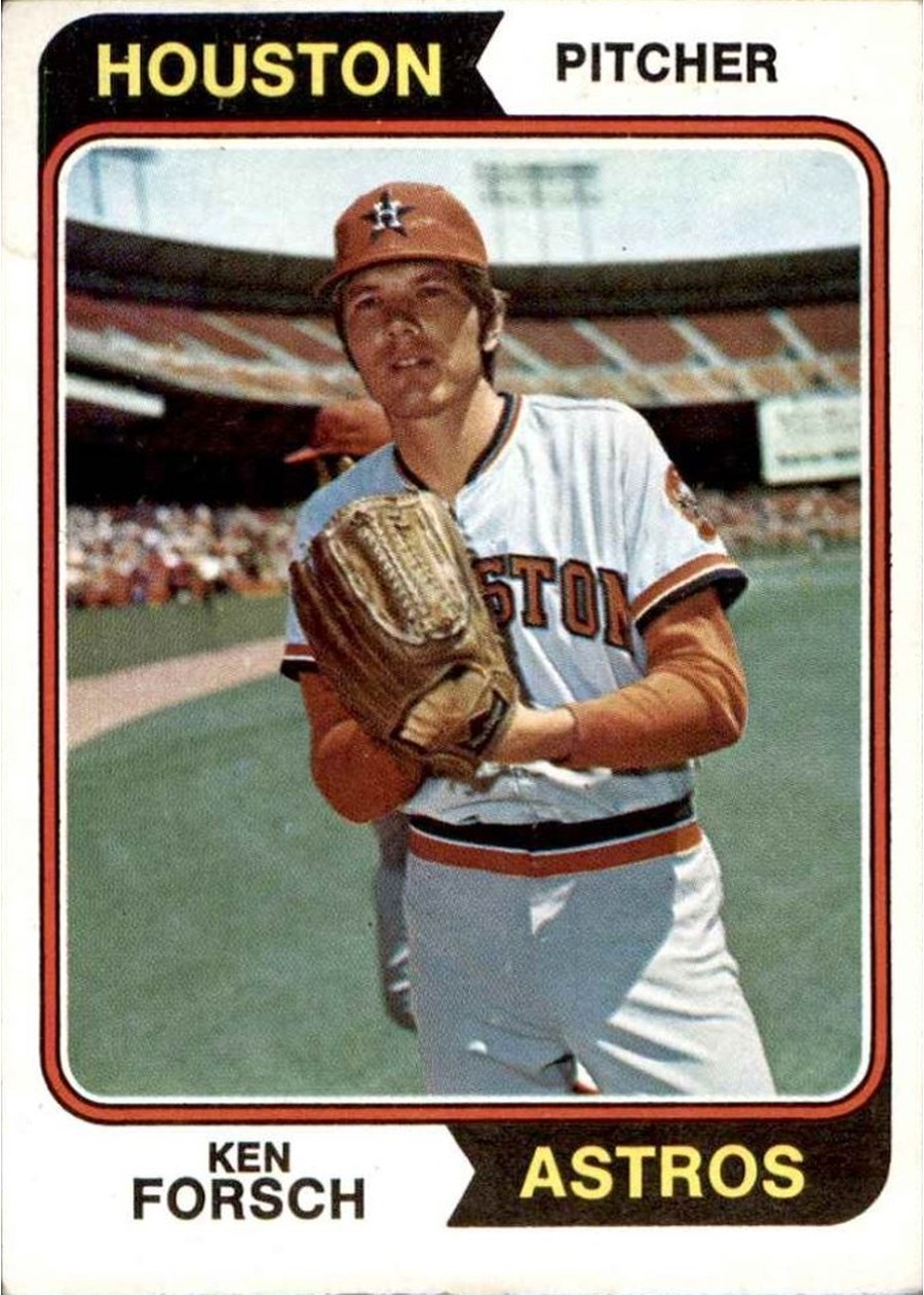 1974 Topps #91 Ken Forsch, Houston Astros