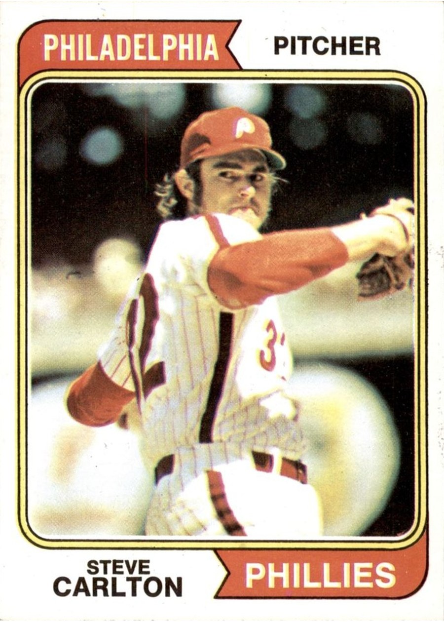 1974 Topps #95 Steve Carlton, Philadelphia Phillies