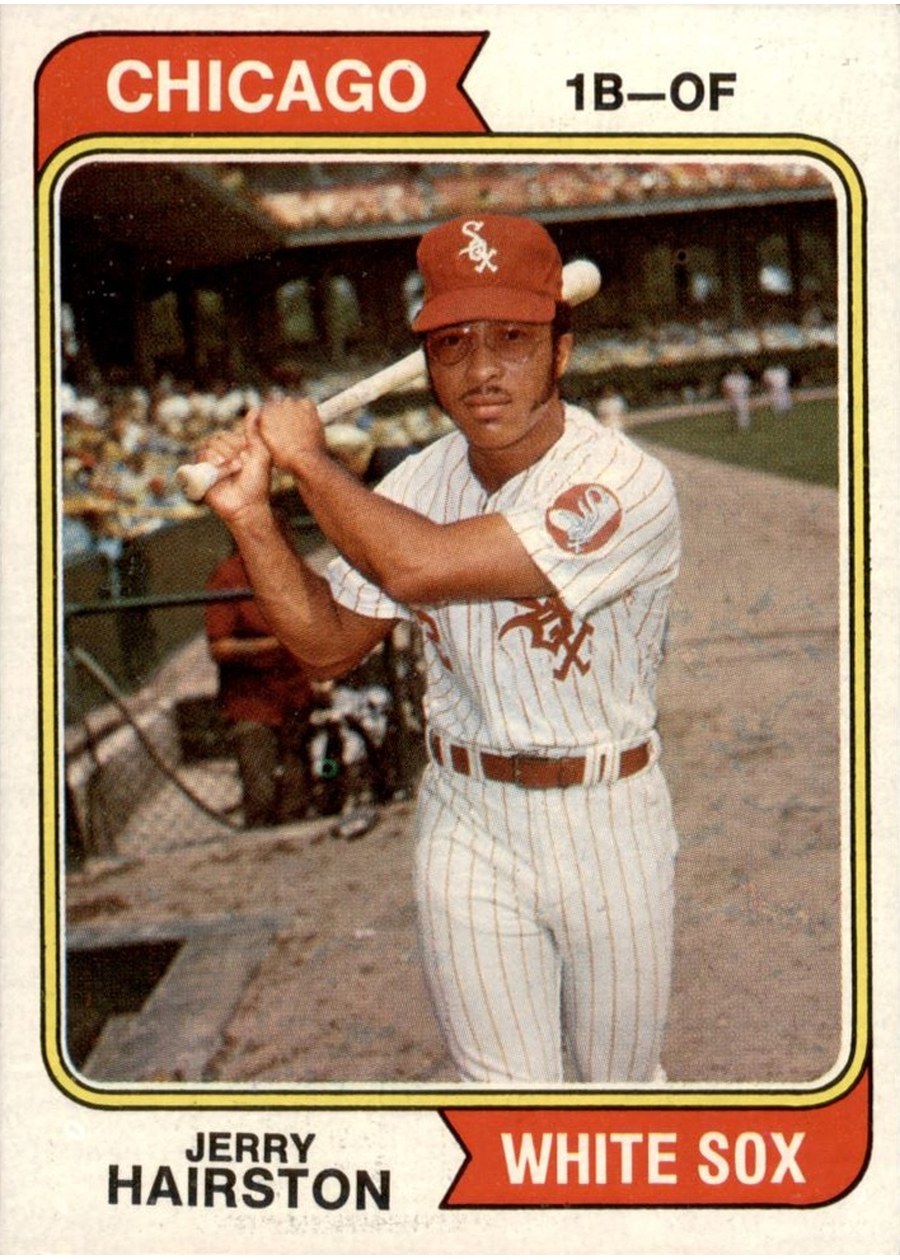 1974 Topps #96 Jerry Hairston, Chicago White Sox
