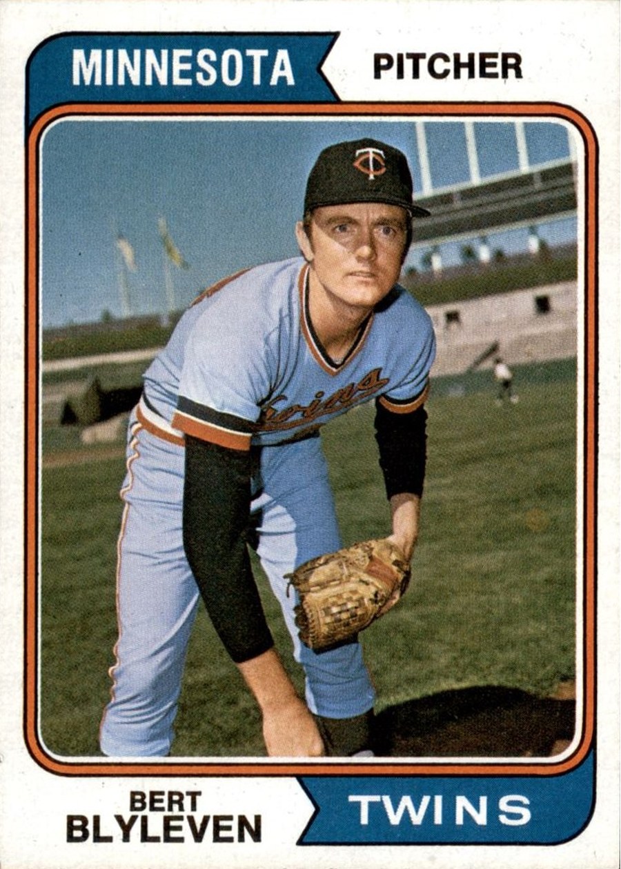 1974 Topps #98 Bert Blyleven, Minnesota Twins